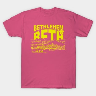 Bethlehem Beth Yellow T-Shirt